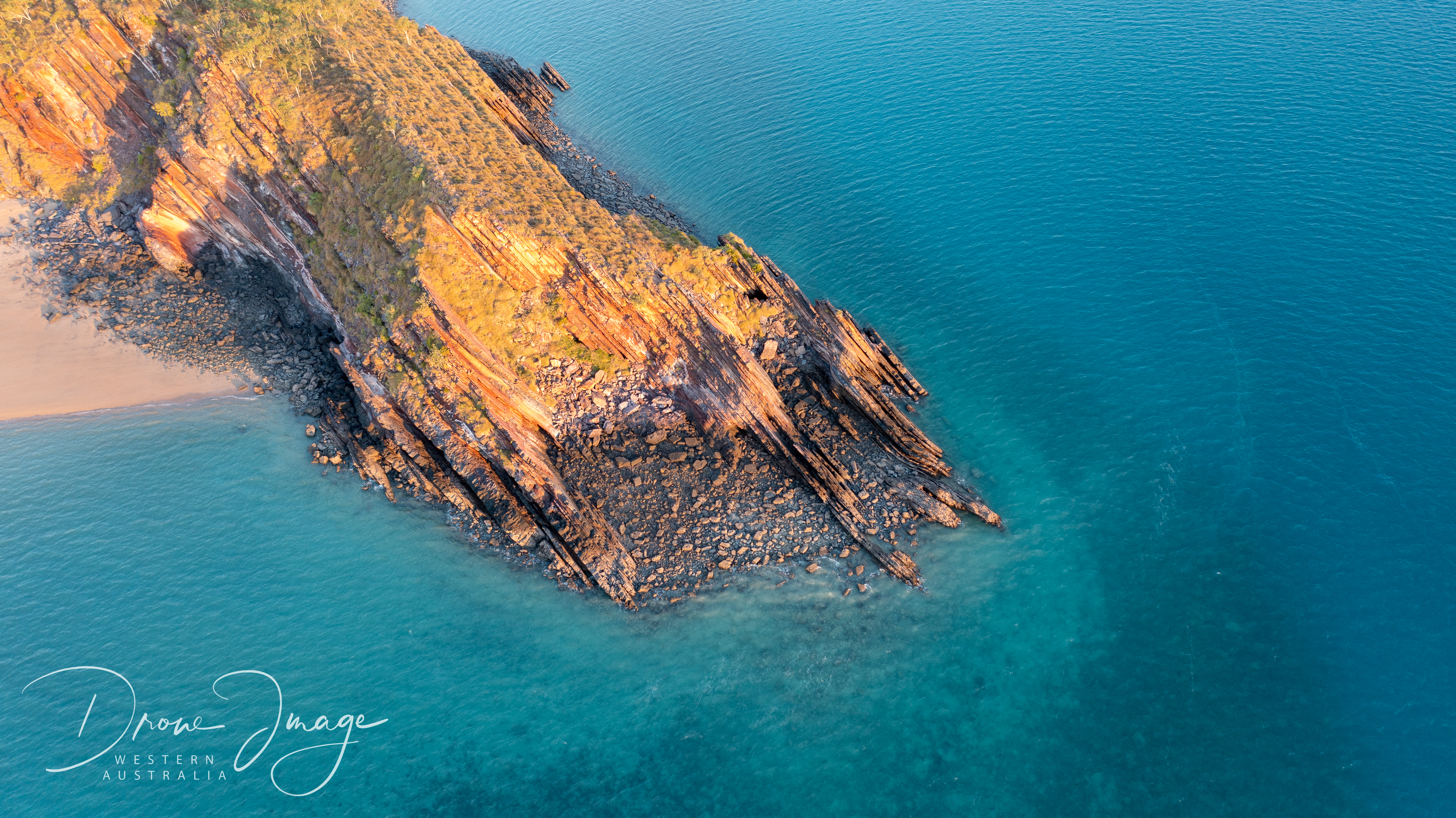 Cockatoo Island Drone Image Western Australia